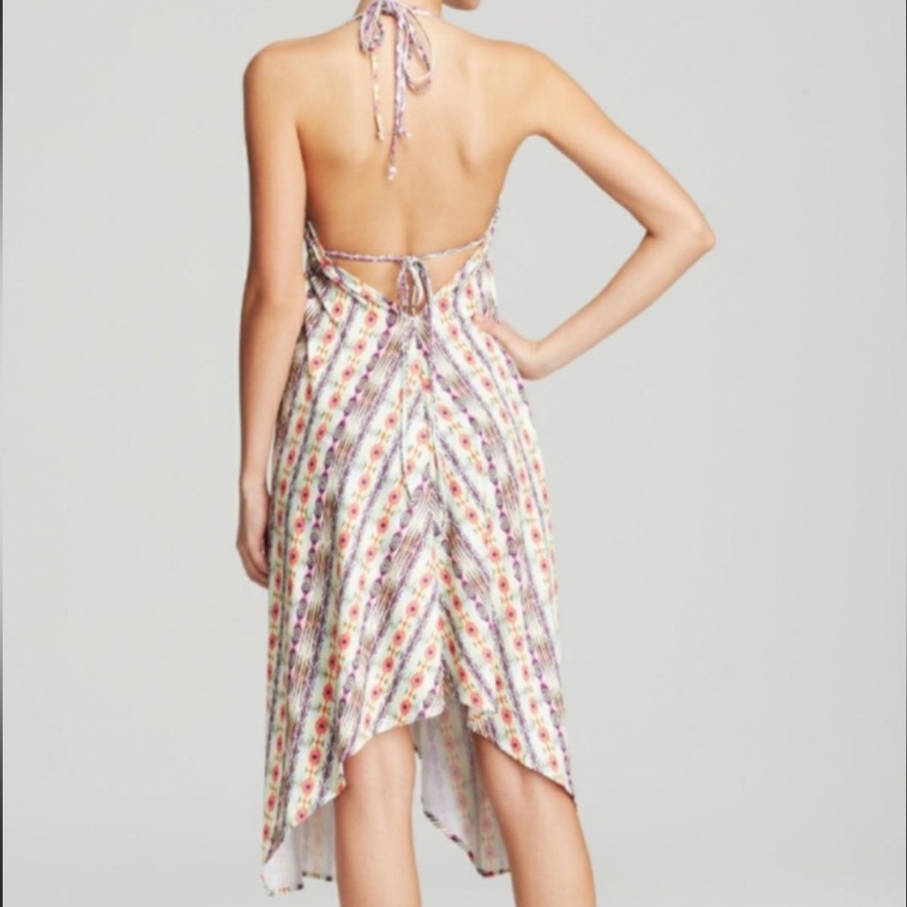PILYQ halter multi color swim dress